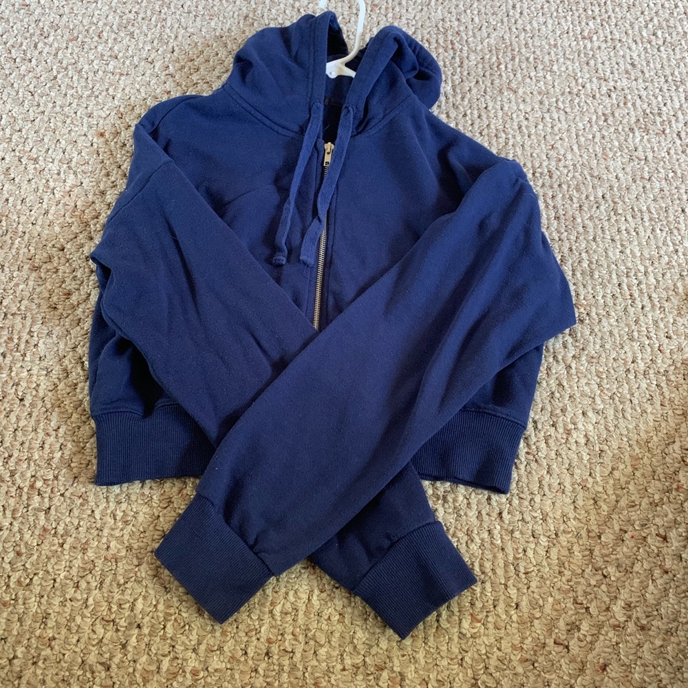 Forever 21 Fleece Cropped Jacket